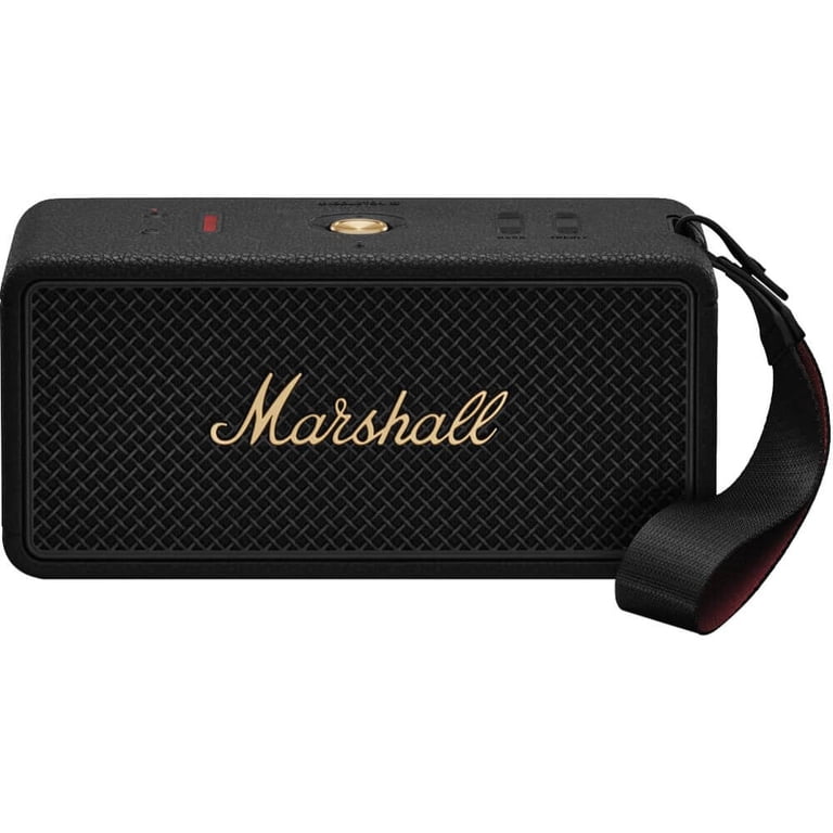 Marshall ワイヤレスポータブル防水スピーカー Middletonブラック Marshall MIDDLETON2BR Middleton II Bluetooth Portable Speaker