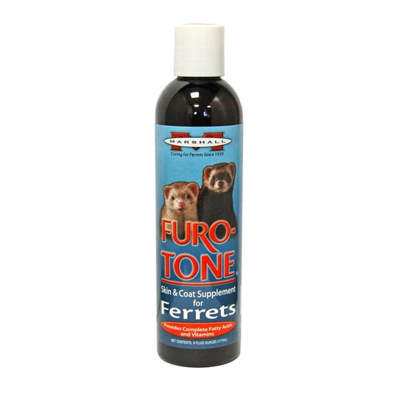 Marshall Furo-Tone Skin & Coat Supplement - Ferrets (6 OZ)