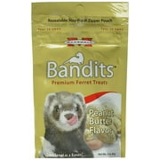 Marshall Pet Products Premium Bandit Treat for Ferrets, Peanut Butter Flavored Ferret Treats, 3 oz