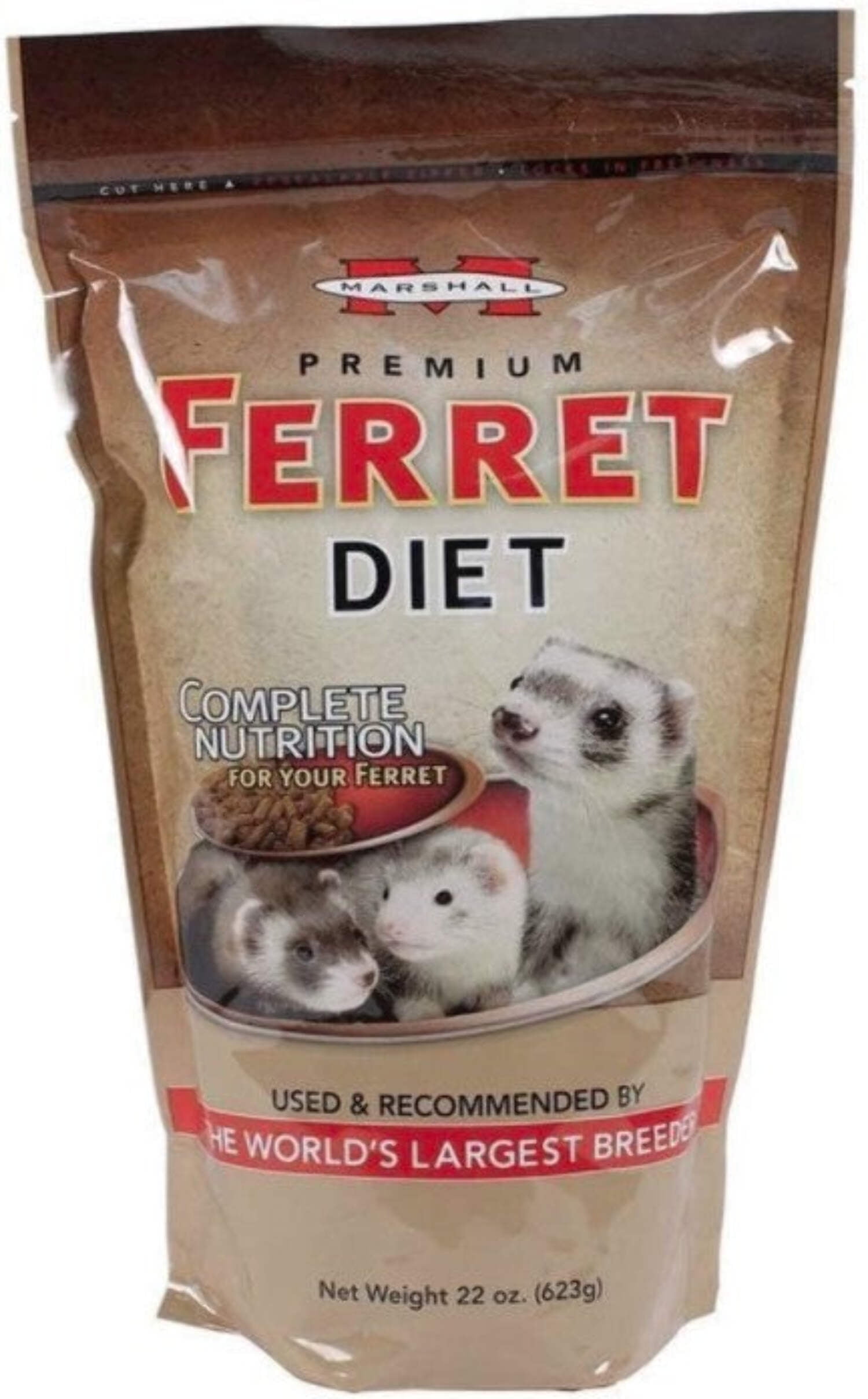 Thomas Falcon Marshall Premium Ferret Food, High Protein