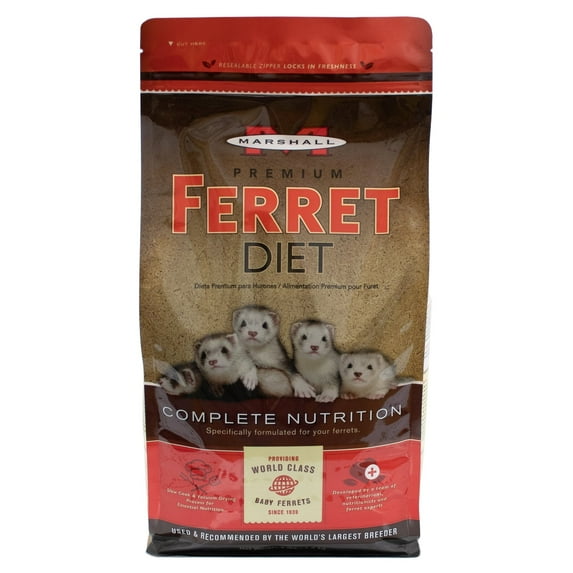 Marshall Pet Products Premium Ferret Food, 4 Lb