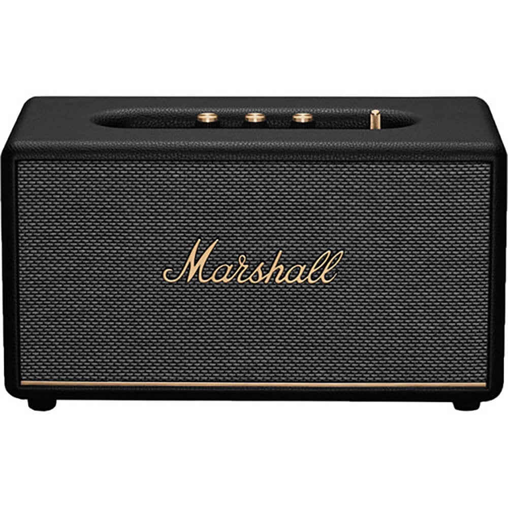 Marshall Stanmore III Black Wireless Bluetooth Speaker with AUX and RCA
