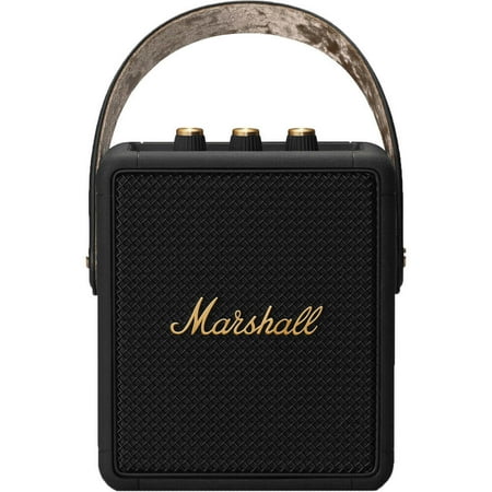 Marshall - Stockwell II Portable Bluetooth Speaker - Black/Brass