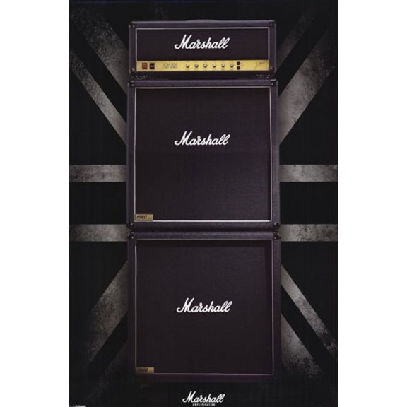 Marshall (Stack) Poster - 22 x 34 inches