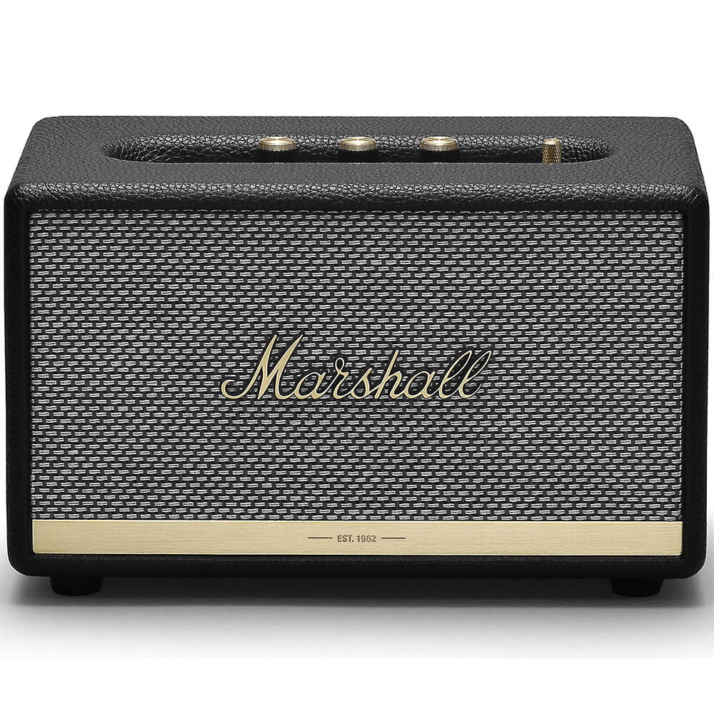 Marshall Acton II Bluetooth Speaker - Black, Powered Marshall Acton II Bluetooth Speaker - Black, Powered