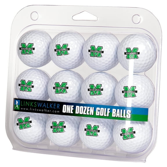 Marshall Thundering Herd 12-Pack Golf Ball Set