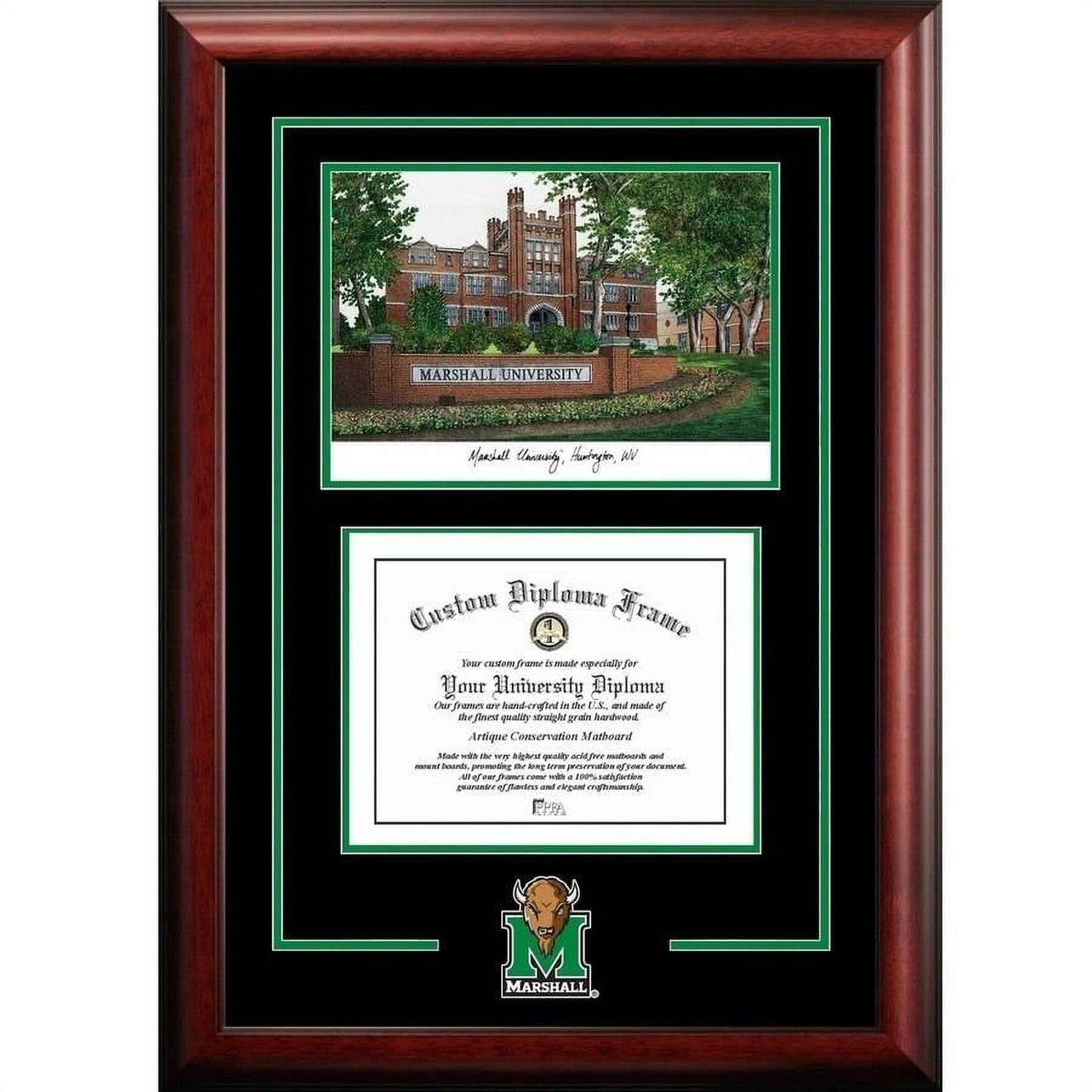Marshall Thundering Herd 8.5" x 11" Spirit Graduate Diploma Frame
