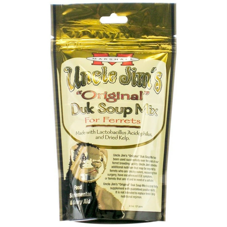 Duck soup for ferrets discount