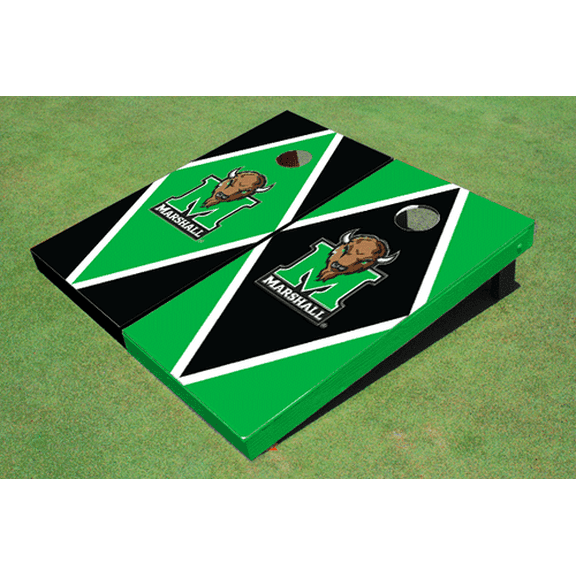Marshall University Alternating Diamond Cornhole Boards
