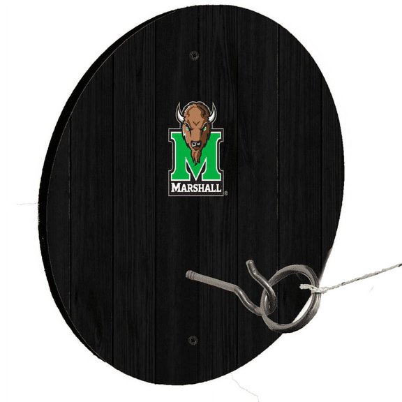 Marshall University Black Ring Toss Lawn Game