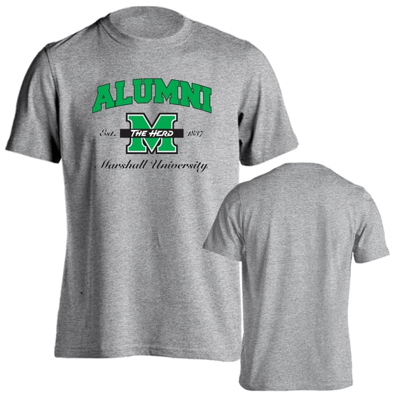Marshall University Thundering Herd Alumni Proud Graduate Short Sleeve T-Shirt