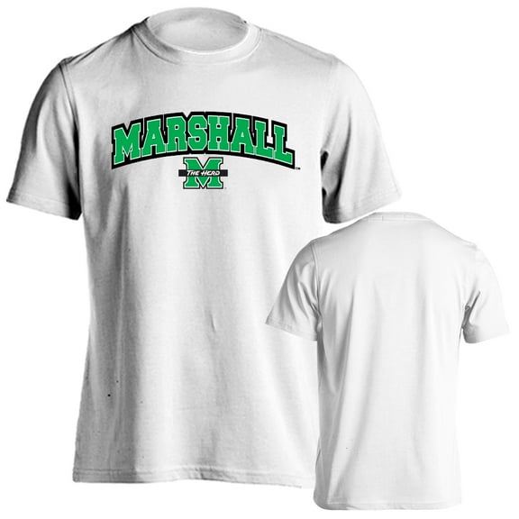 Marshall University Thundering Herd Classic Arch with Mascot Short Sleeve T-Shirt