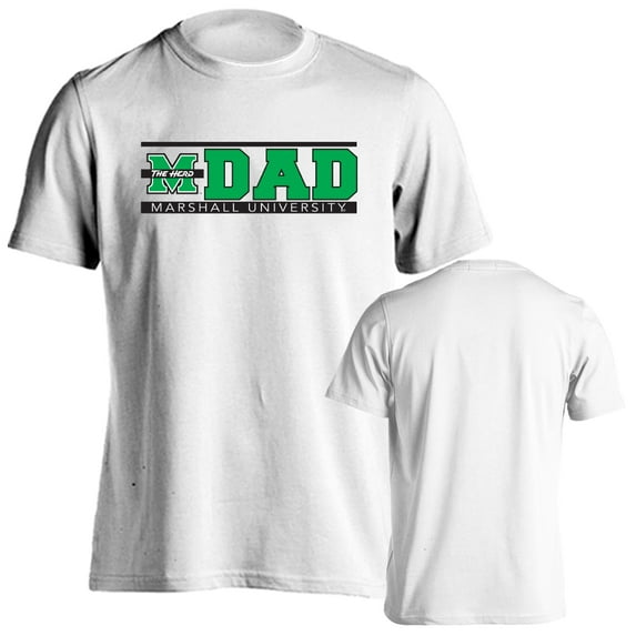 Marshall University Thundering Herd Dad Proud Parent Short Sleeve T-Shirt