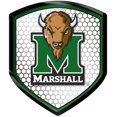 thumbnail image 1 of Marshall University Thundering Herd High Intensity Reflector, Shield Shape, Raised Decal Sticker, 2.5x3.5 Inch, Home or Auto, Full Adhesive Backing, 1 of 1