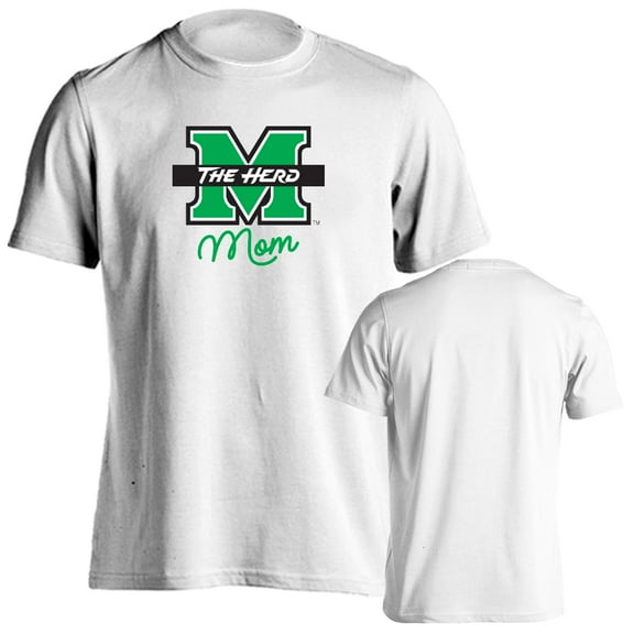 Marshall University Thundering Herd Mom Proud Parent Short Sleeve T-Shirt