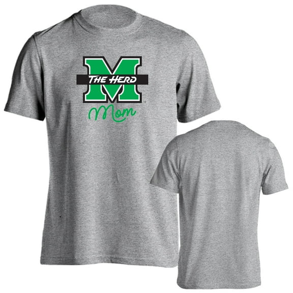 Marshall University Thundering Herd Mom Proud Parent Short Sleeve T-Shirt