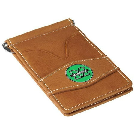 Marshall University Thundering Herd-Players Wallet, Tan