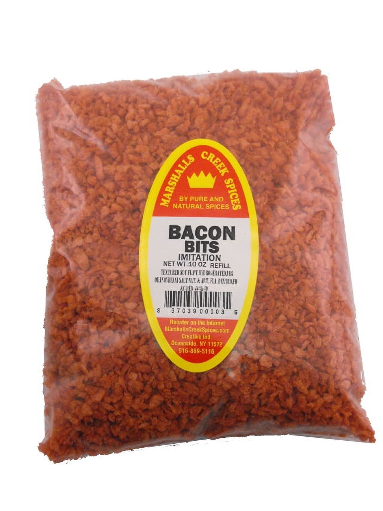 Marshalls Creek Spices 3 pack Bacon Bits, imitation, REFILL