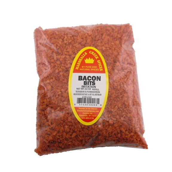 Marshalls Creek Spices 3 pack Bacon Bits, imitation, REFILL