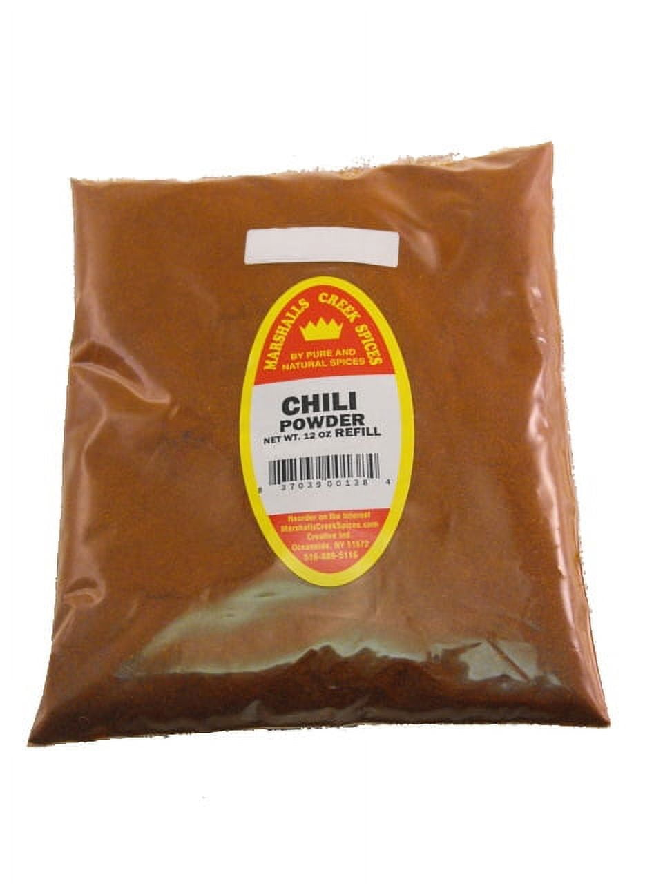 Marshalls Creek Spices 3 pack CHILI POWDER HOT REFILL