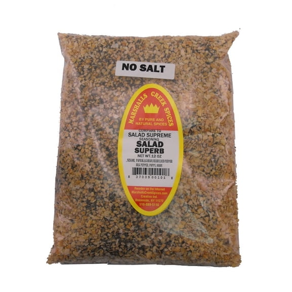 Marshalls Creek Spices (3 pack) SALAD SUPERB SEASONING NO SALT REFILL