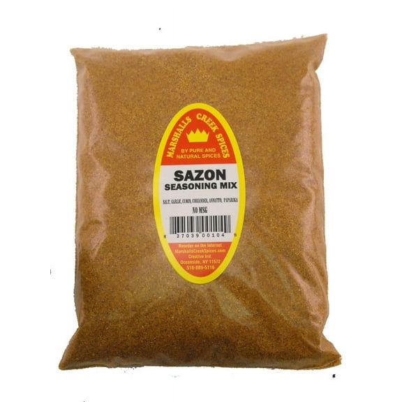 Marshalls Creek Spices (3 pack) SAZON SEASONING, WITH ANNATTO REFILL