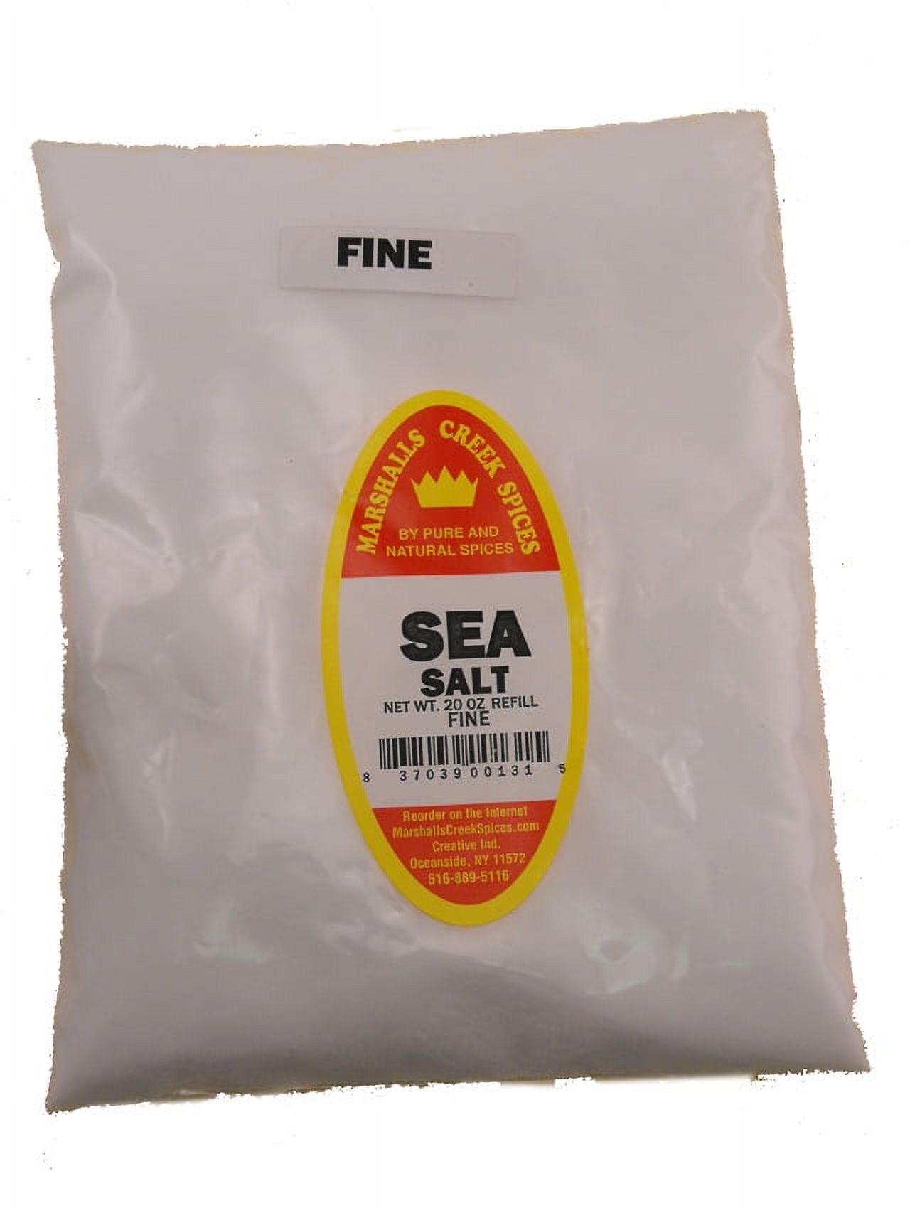 Marshalls Creek Spices 3 pack SEA SALT FINE REFILL