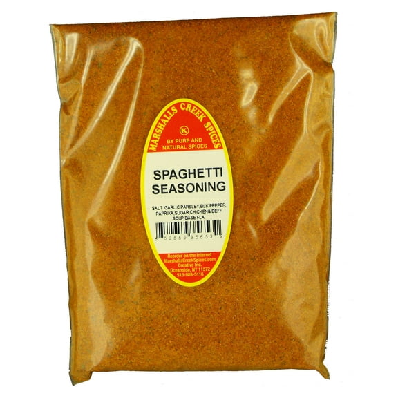 Marshalls Creek Spices 3 pack SPAGHETTI SEASONING REFILL 13 oz