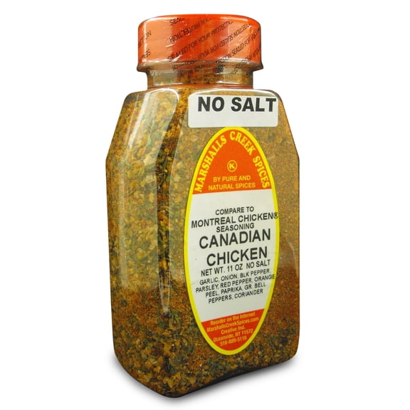 Marshalls Creek Spices CANADIAN CHICKEN NO SALT (COMPARE TO MONTREAL SEASONING ®) 11 ounce