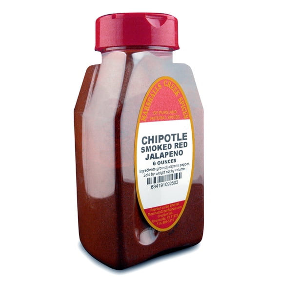 Marshalls Creek Spices CHIPOTLE PEPPER, SMOKED GROUND RED JALAPENO 6 OZ