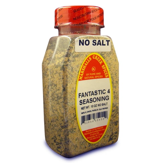 Marshalls Creek Spices FANTASTIC 4 SEASONING NO SALT 10 ounce