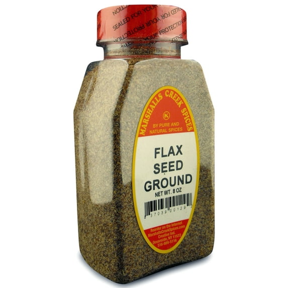 Marshalls Creek Spices FLAX SEED GROUND 8 ounce