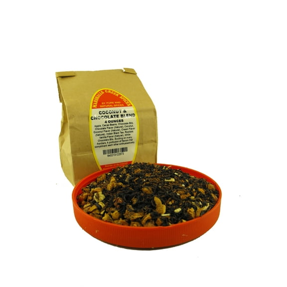 Marshalls Creek Spices LOOSE LEAF TEA Coconut & Chocolate Blend 4 oz
