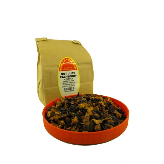 Marshalls Creek Spices LOOSE LEAF TEA Not Just Raspberry (caffeine free) 4 oz