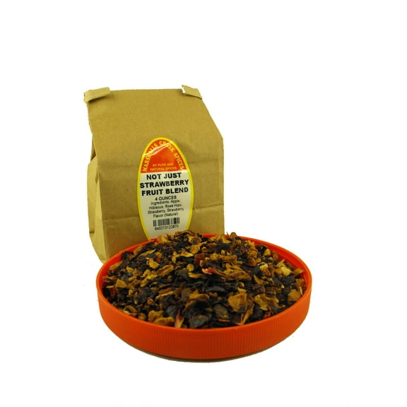 Marshalls Creek Spices LOOSE LEAF TEA Not Just Strawberry (caffeine free) 4 oz
