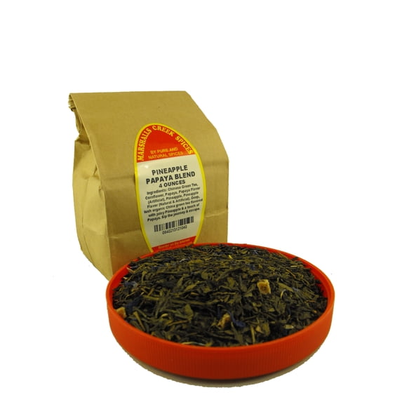 Marshalls Creek Spices LOOSE LEAF TEA Pineapple Papaya Blend 4 oz