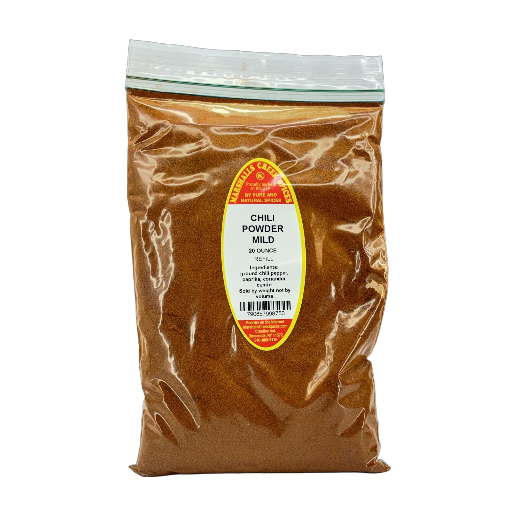 Marshalls Creek Spices Mild Chili Powder, 20 oz XL Refill - Bulk ...