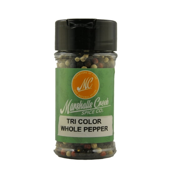 Marshalls Creek Spices, Mini Tri Color Whole Pepper