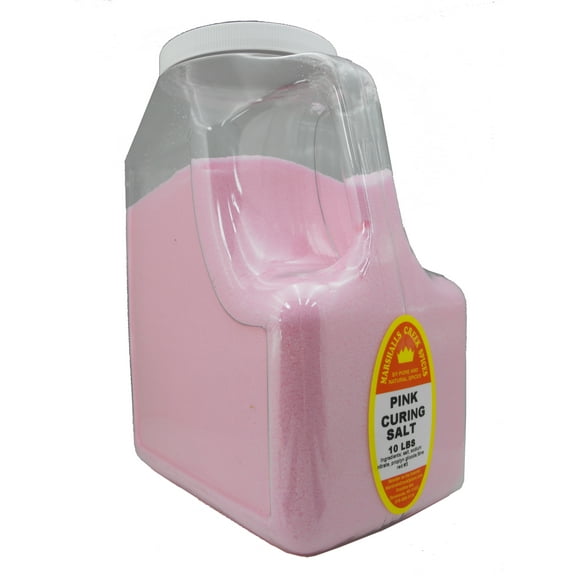 Marshalls Creek Spices PINK CURING SALT 10 LB. RESTAURANT SIZE JUG