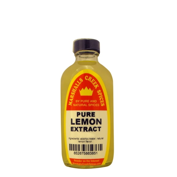 Marshalls Creek Spices PURE LEMON EXTRACT 8 oz