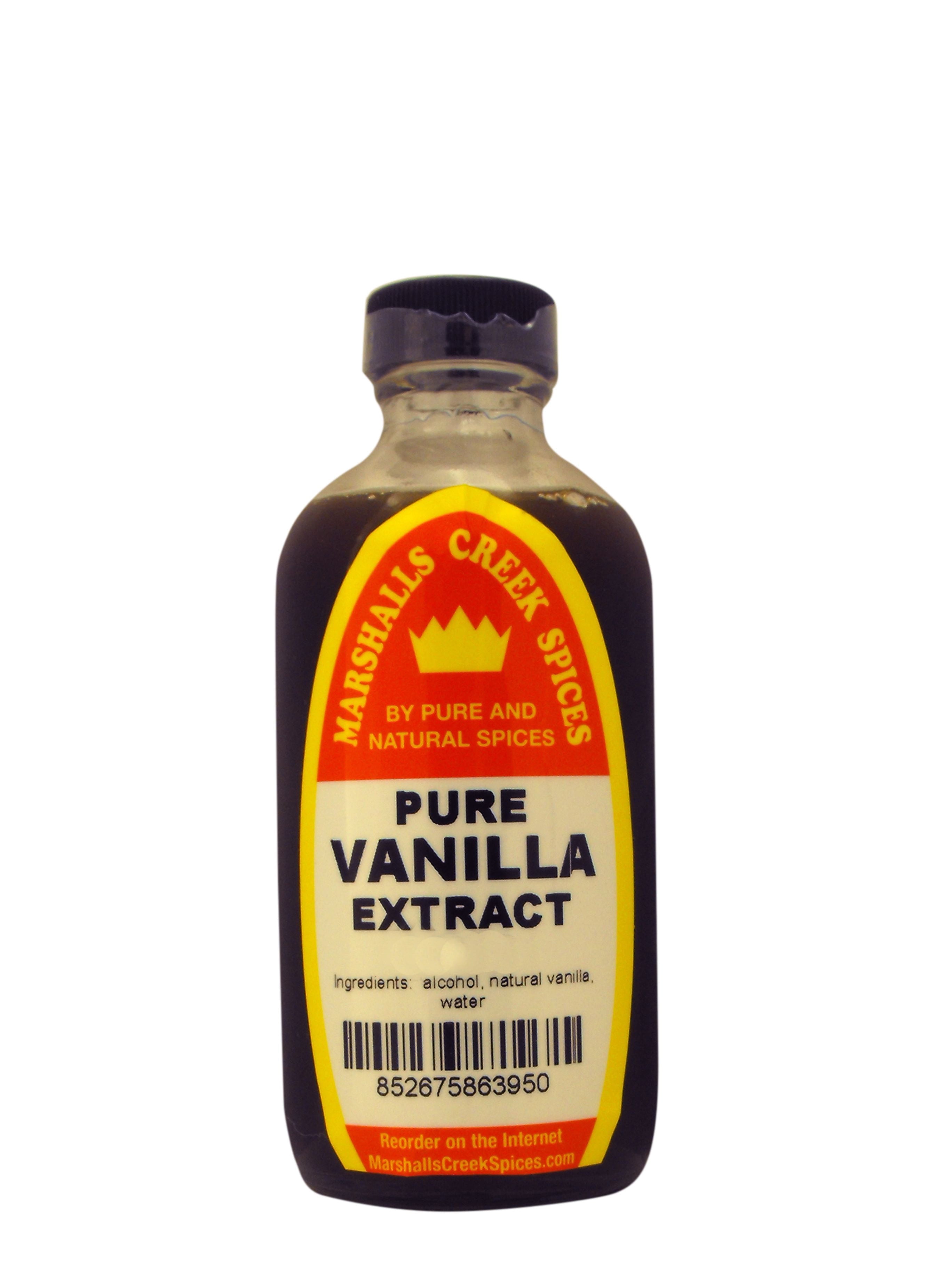 Marshalls Creek Spices PURE VANILLA EXTRACT 8 oz