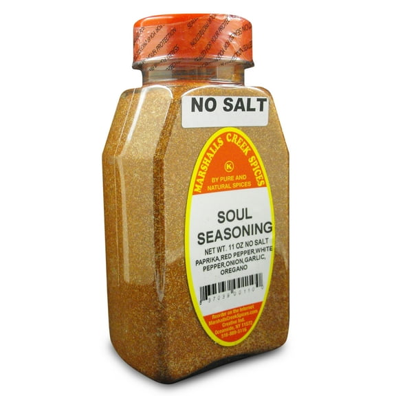 Marshalls Creek Spices SOUL SEASONING NO SALT 11 ounce