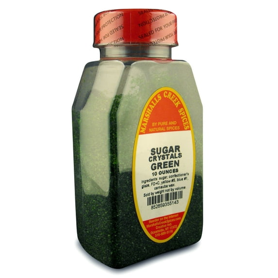 Marshalls Creek Spices SUGAR CRYSTALS GREEN