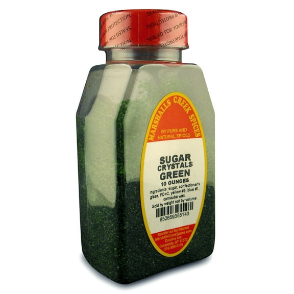 Marshalls Creek Spices SUGAR CRYSTALS GREEN