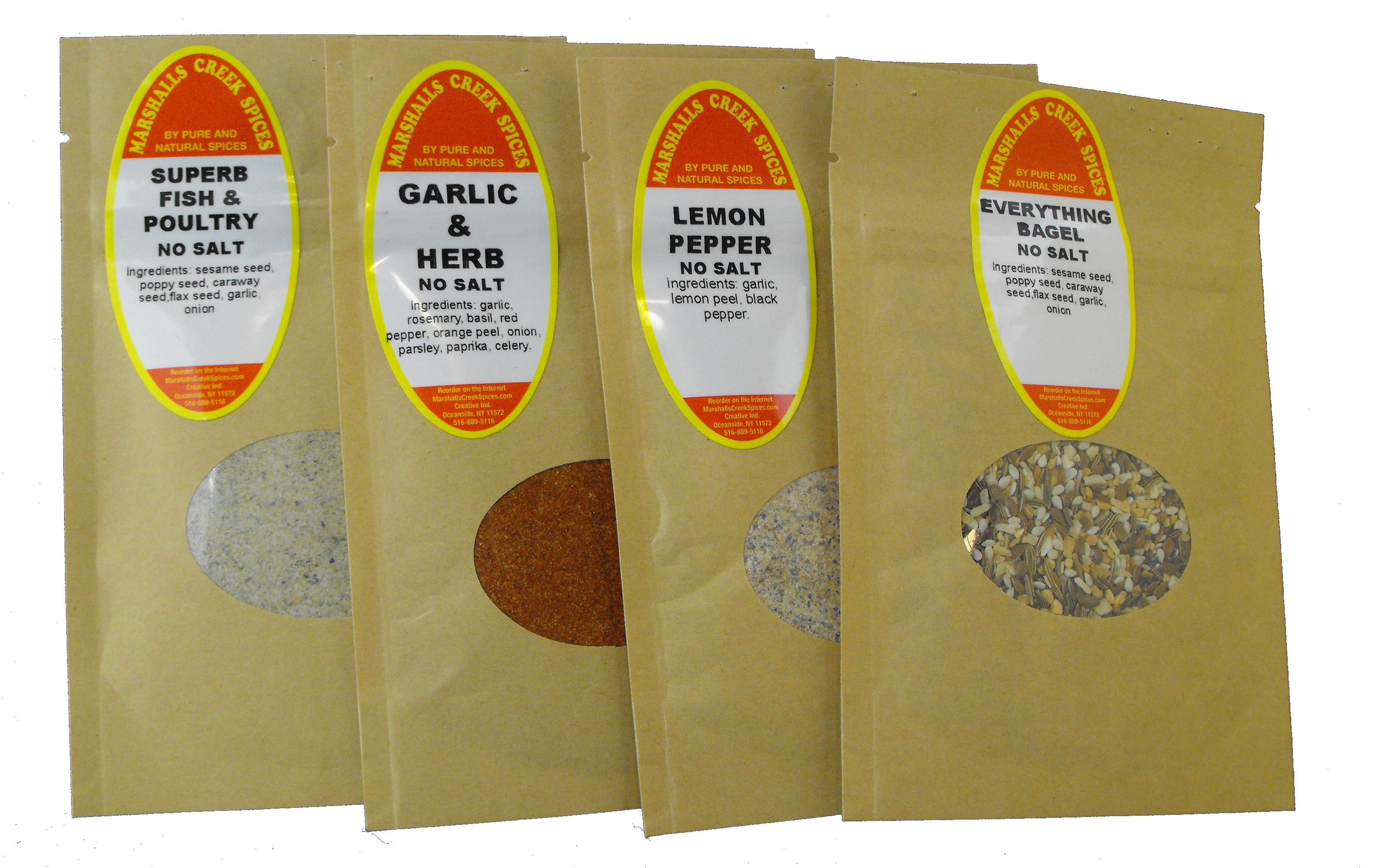 Marshalls Creek Spices Sample Pack - Classic Flavors for Office ...