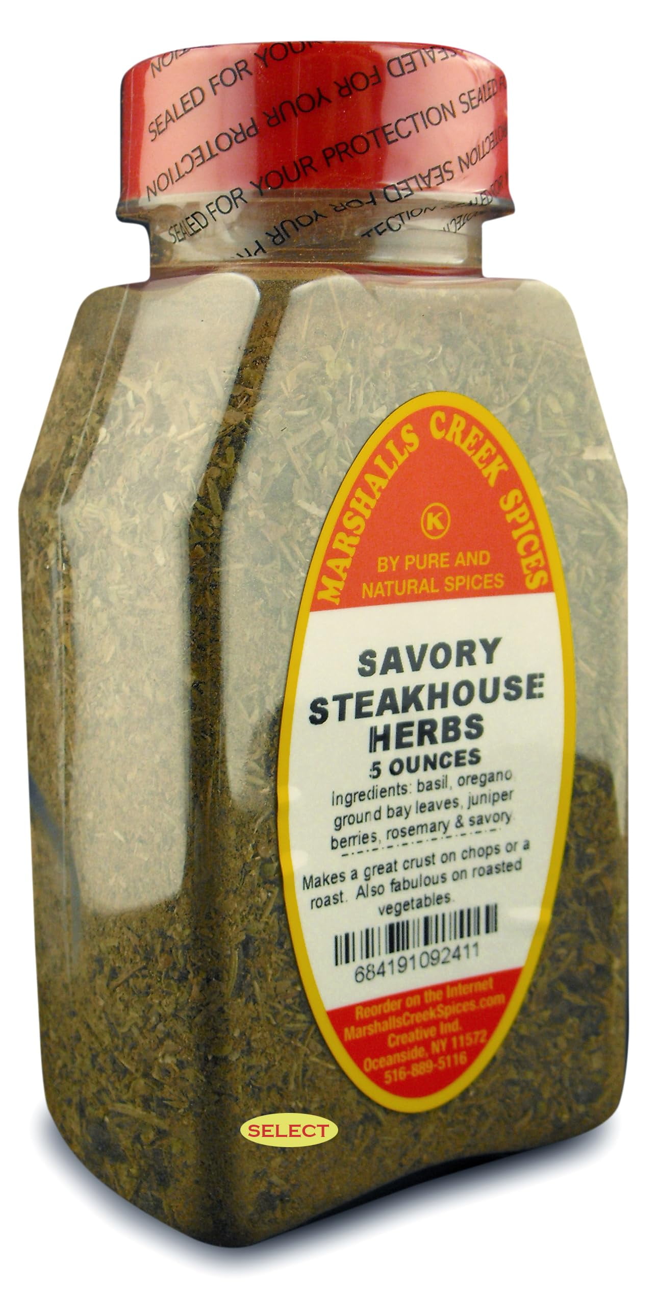 Marshalls Creek Spices, Select HHA1 SAVORY STEAKHOUSE HERBS 5 ounces
