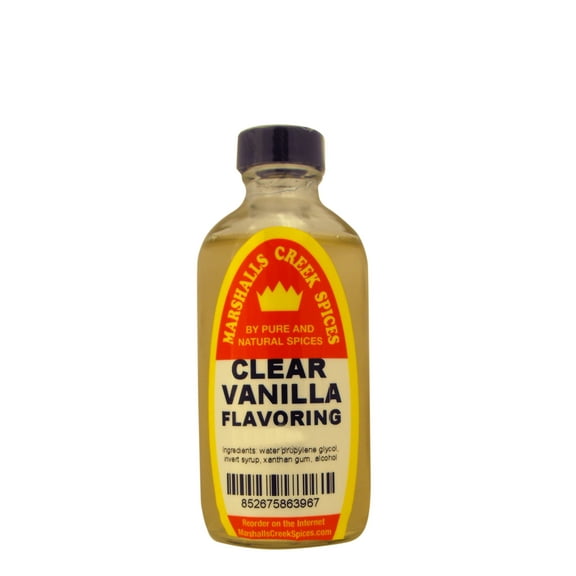 Marshalls Creek Spices VANILLA FLAVORING CLEAR 4 oz