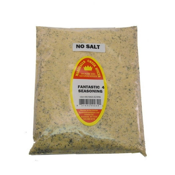 Marshalls Creek Spices XL FANTASTIC 4 SEASONING NO SALT REFILL