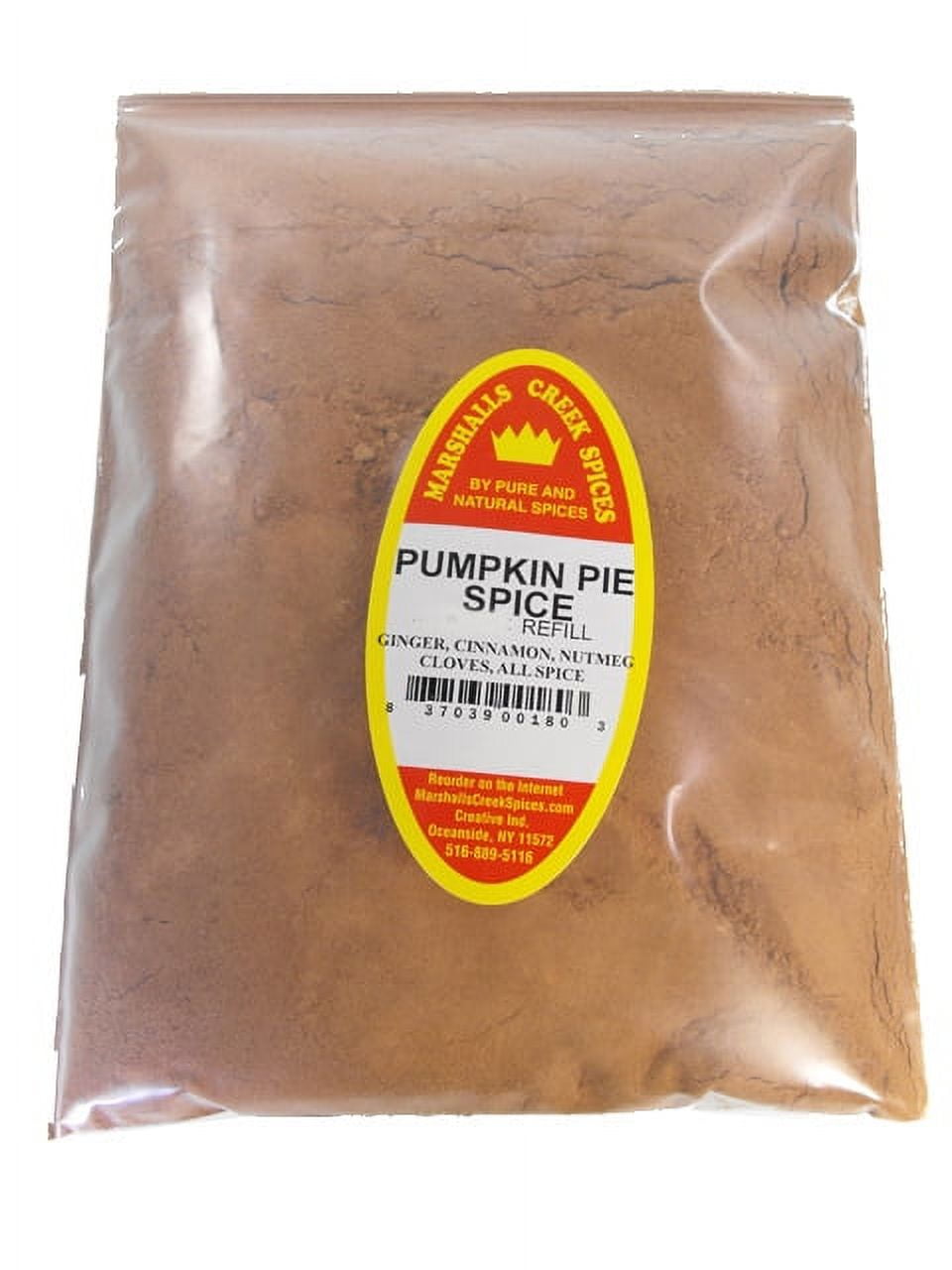 Marshalls Creek Spices XL PUMPKIN PIE SPICE REFILL