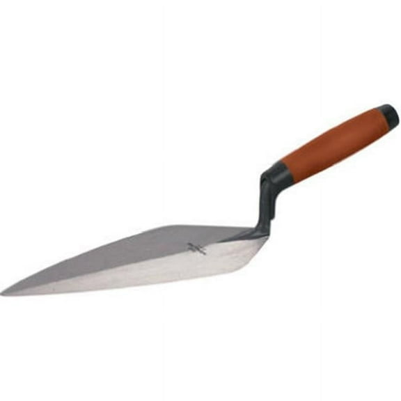 Marshalltown 10122 10.5 in. London Brick Trowel- Durasoft Handle
